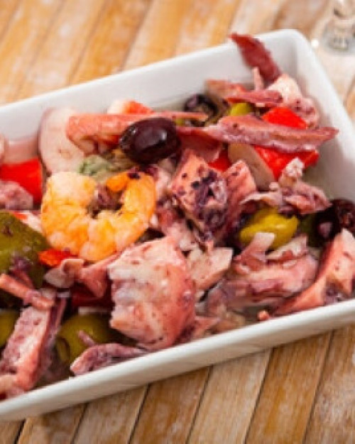 SALADE DE POULPES MARINÉS 